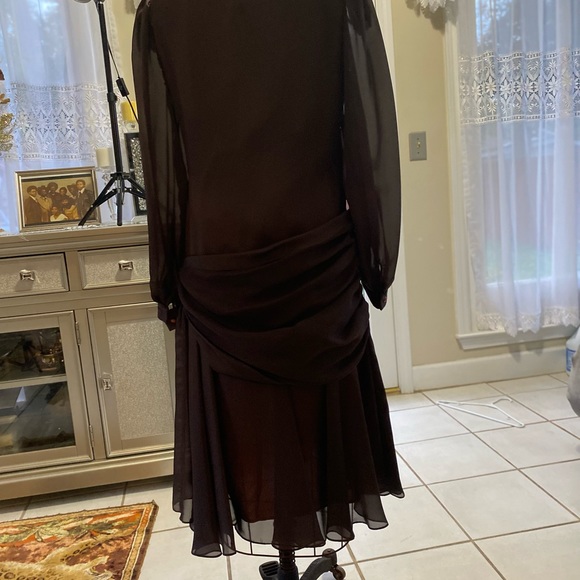 1990 vintage brown dress - Picture 4 of 4